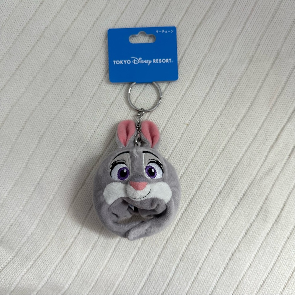 Tokyo Disney Judy Hopps Zootopia Plush Hat Keychain